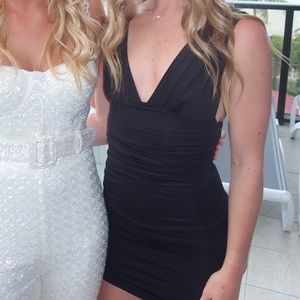 Hello Molly black mini dress